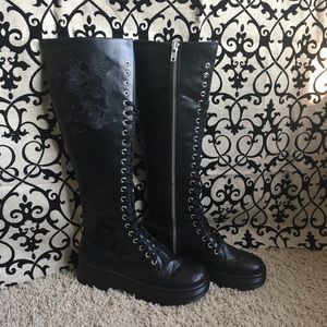 Poster Girl boots from Dolls Kill SZ US 8